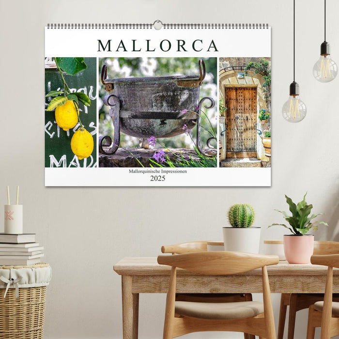 Mallorca - Mallorquinische Impressionen (CALVENDO Wandkalender 2025)