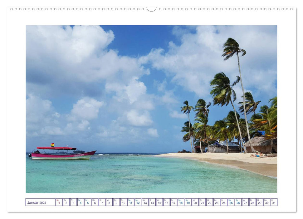 San Blas Islands - Traumhaftes Inselparadies (CALVENDO Premium Wandkalender 2025)