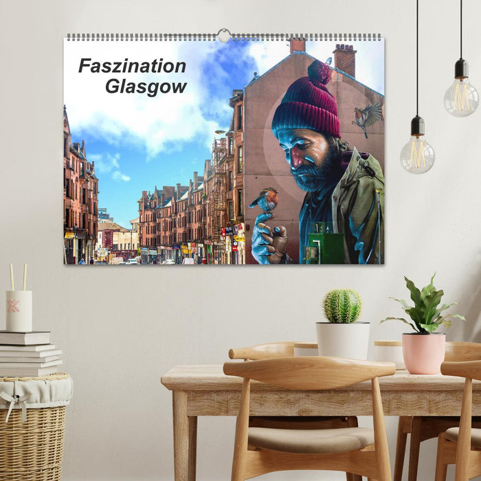 Faszination Glasgow (CALVENDO Wandkalender 2025)