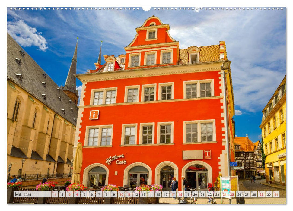 Halle a. d. Saale Impressionen (CALVENDO Premium Wandkalender 2025)