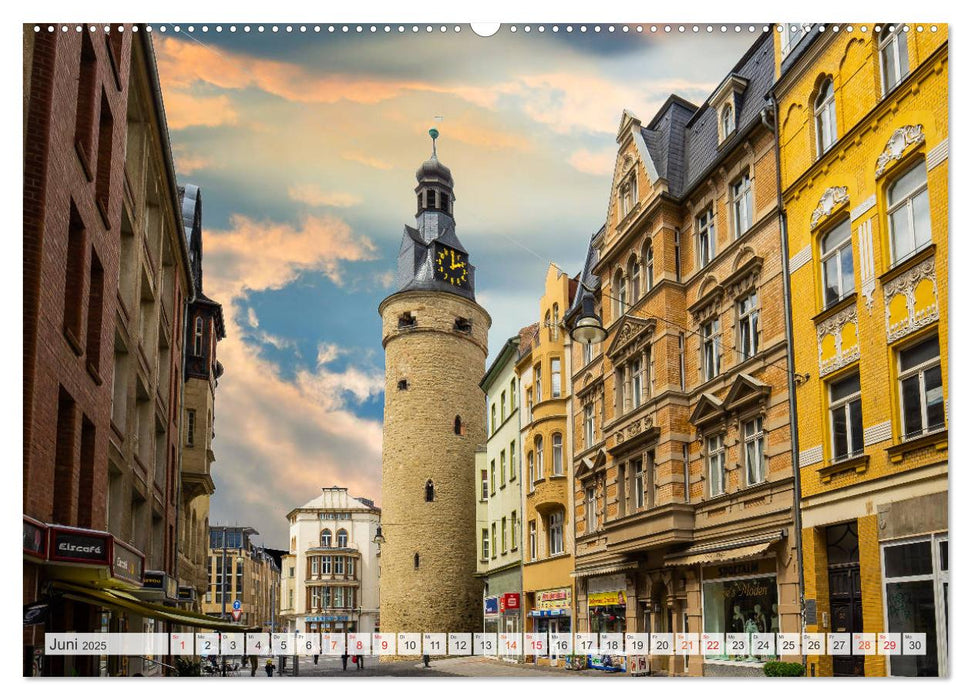 Halle a. d. Saale Impressionen (CALVENDO Premium Wandkalender 2025)