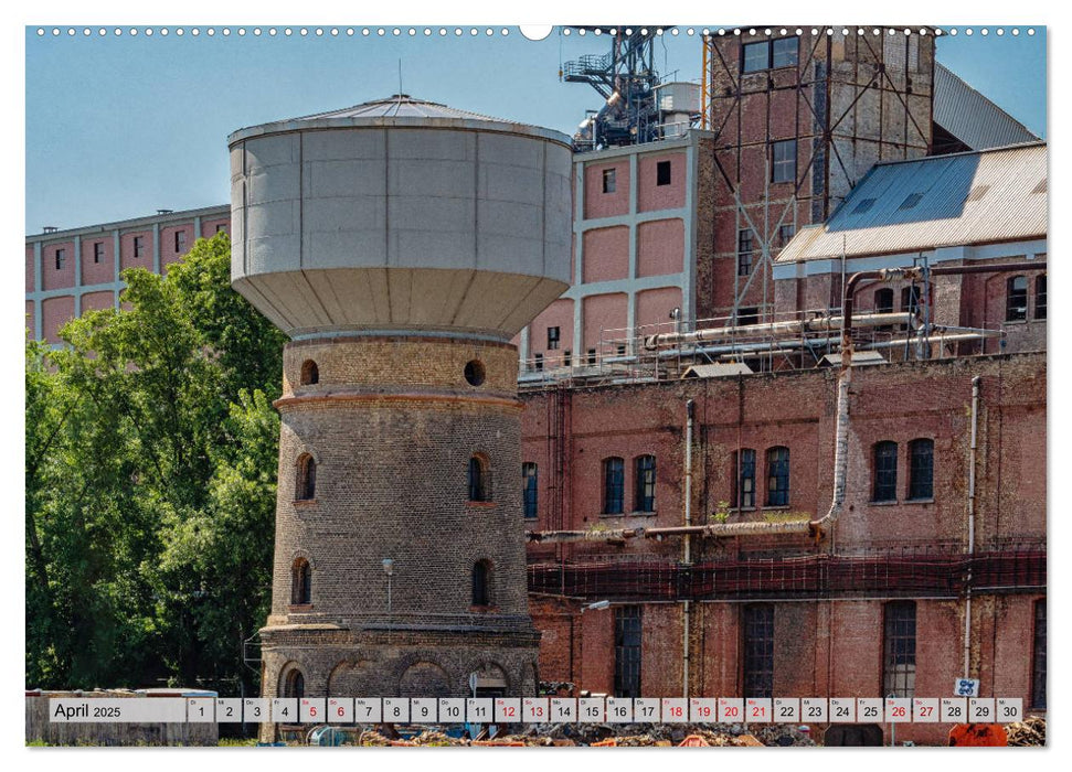 Mannheim - Stadt der Wassertürme (CALVENDO Premium Wandkalender 2025)