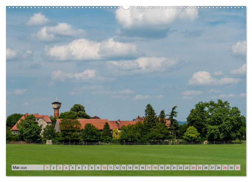 Mannheim - Stadt der Wassertürme (CALVENDO Premium Wandkalender 2025)