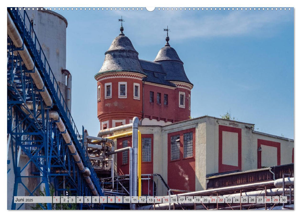 Mannheim - Stadt der Wassertürme (CALVENDO Premium Wandkalender 2025)