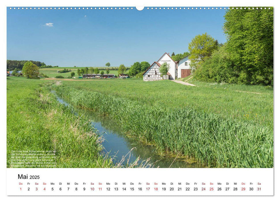 Das Lonetal - Wiege der menschlichen Kunst (CALVENDO Premium Wandkalender 2025)