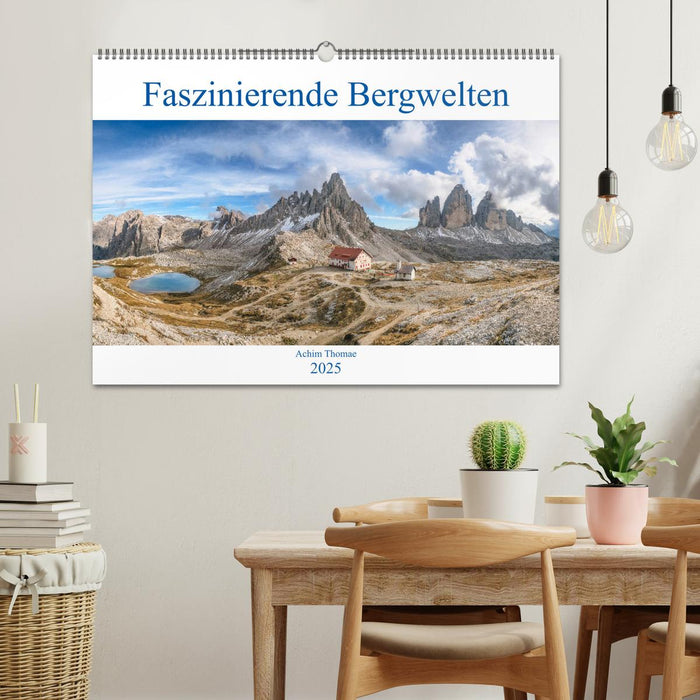 Faszinierende Bergwelten (CALVENDO Wandkalender 2025)