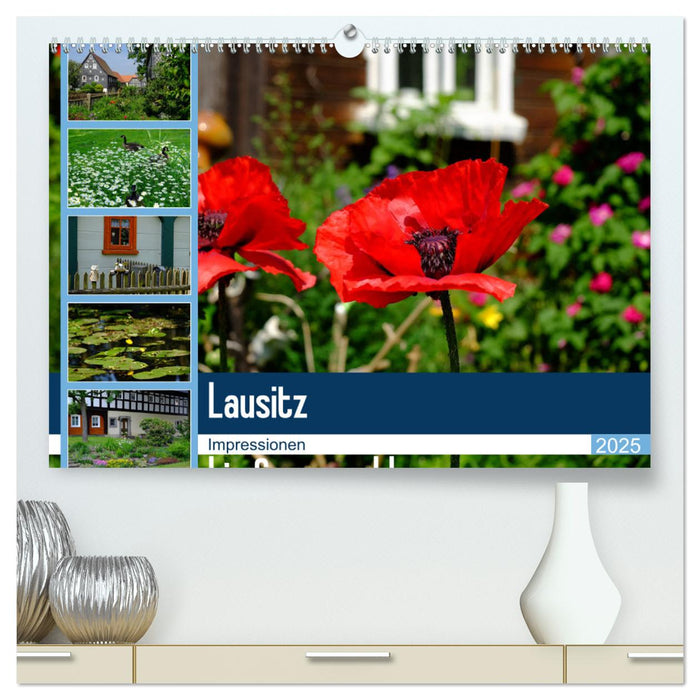 Lausitz bis Spreewald (CALVENDO Premium Wandkalender 2025)