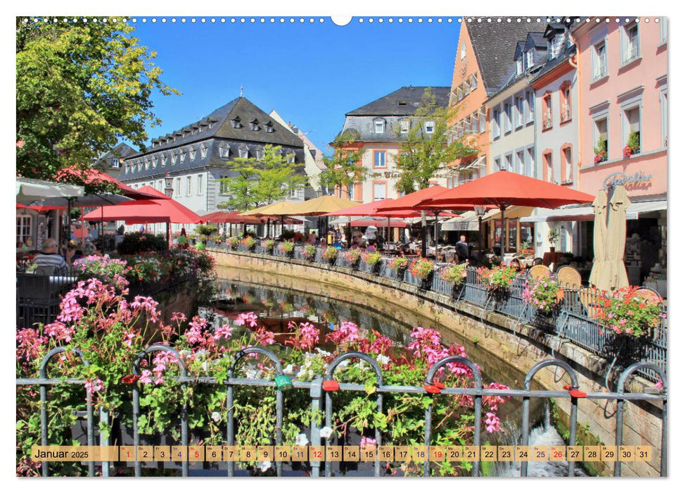 Saarburg - Ein sehenswertes Städtchen an der Saar (CALVENDO Wandkalender 2025)