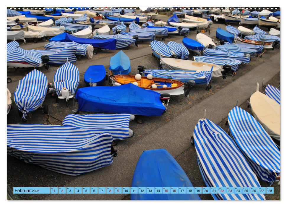 Cinque Terre - die bunten Dörfer Liguriens (CALVENDO Premium Wandkalender 2025)