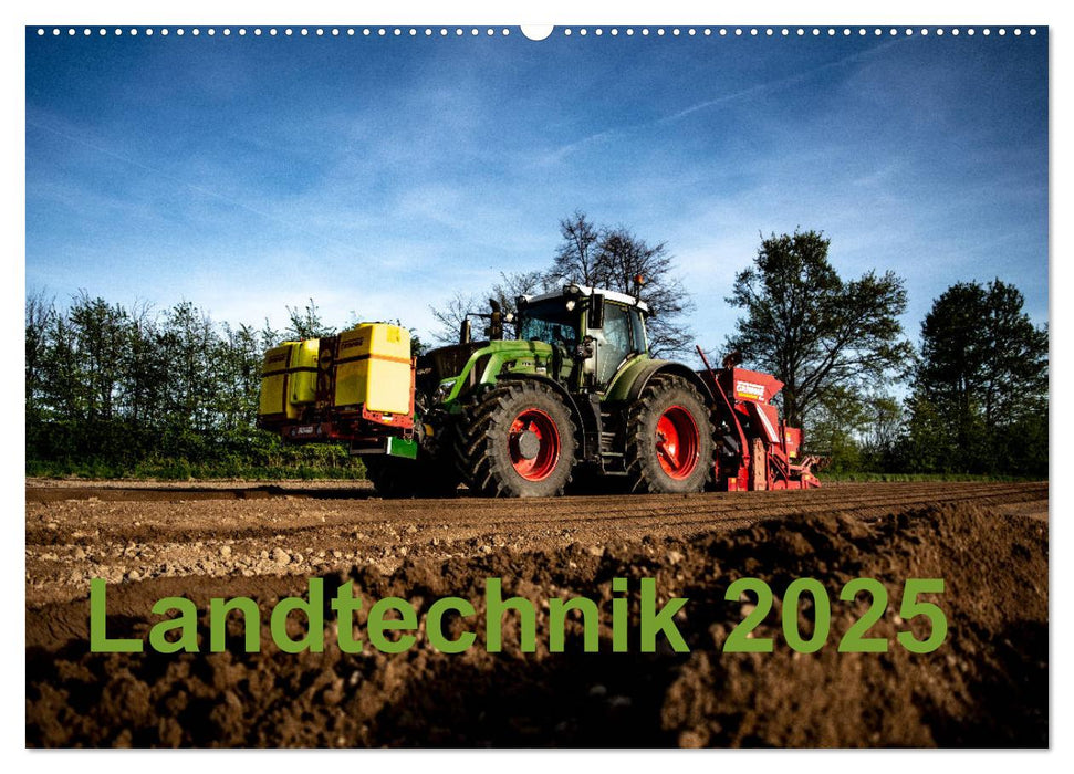 Landtechnik 2025 (CALVENDO Wandkalender 2025)