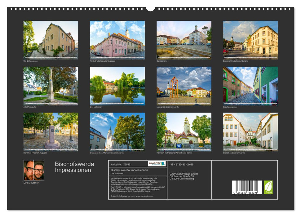 Bischofswerda Impressionen (CALVENDO Premium Wandkalender 2025)