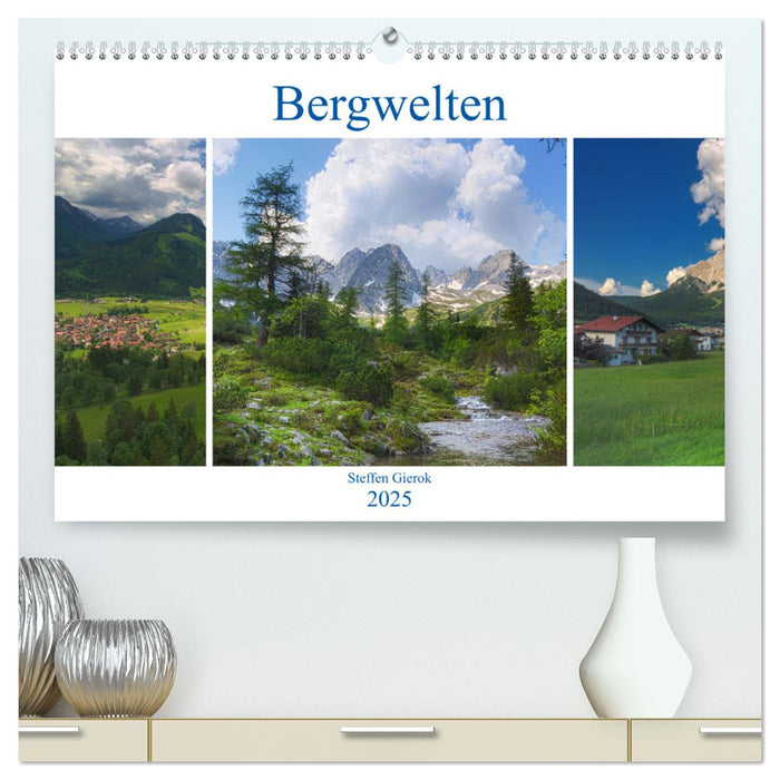 Bergwelten (CALVENDO Premium Wandkalender 2025)