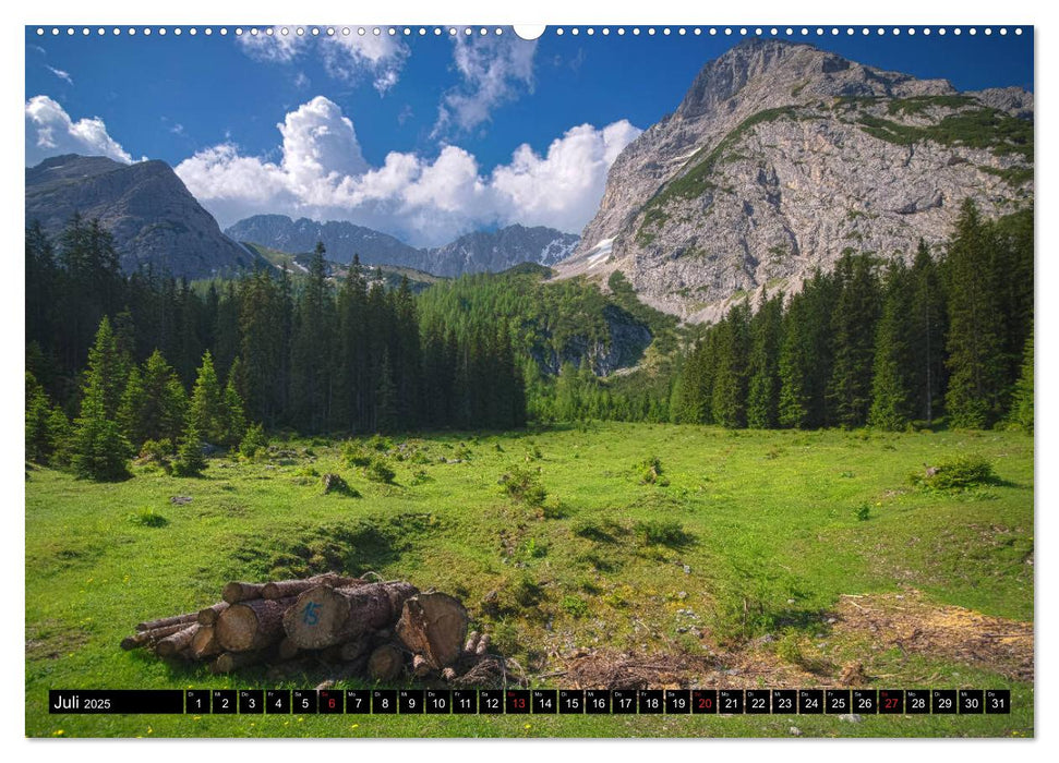 Bergwelten (CALVENDO Premium Wandkalender 2025)