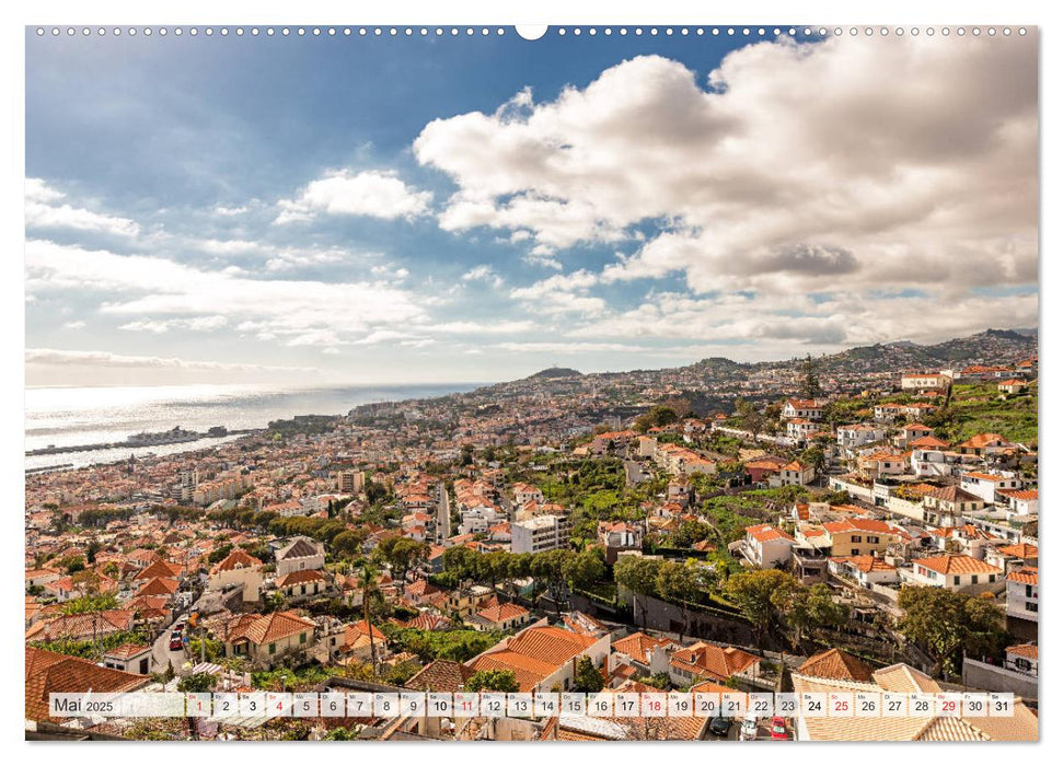 Madeira - eine Rundreise (CALVENDO Premium Wandkalender 2025)