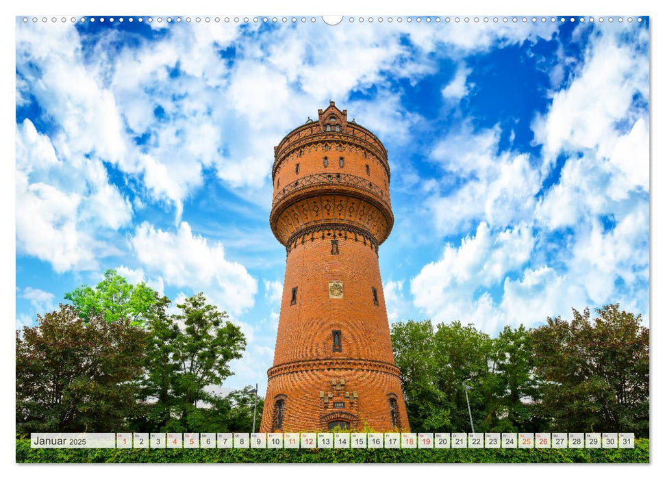 Torgau Impressionen (CALVENDO Premium Wandkalender 2025)