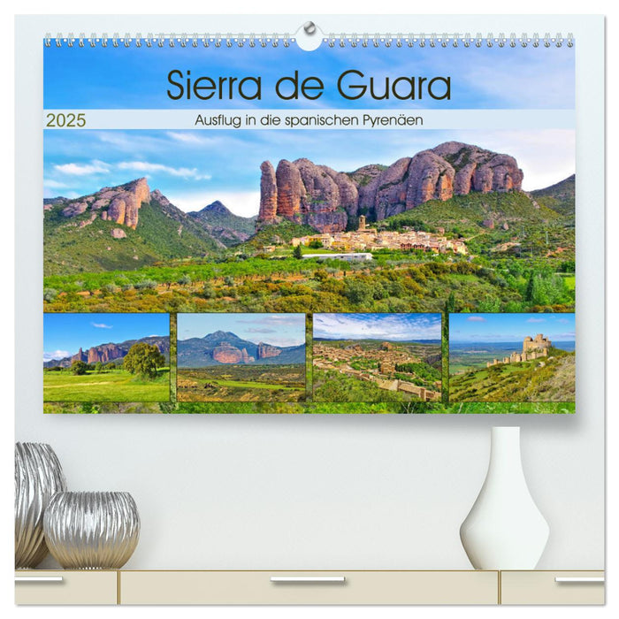 Sierra de Guara - Ausflug in die spanischen Pyrenäen (CALVENDO Premium Wandkalender 2025)