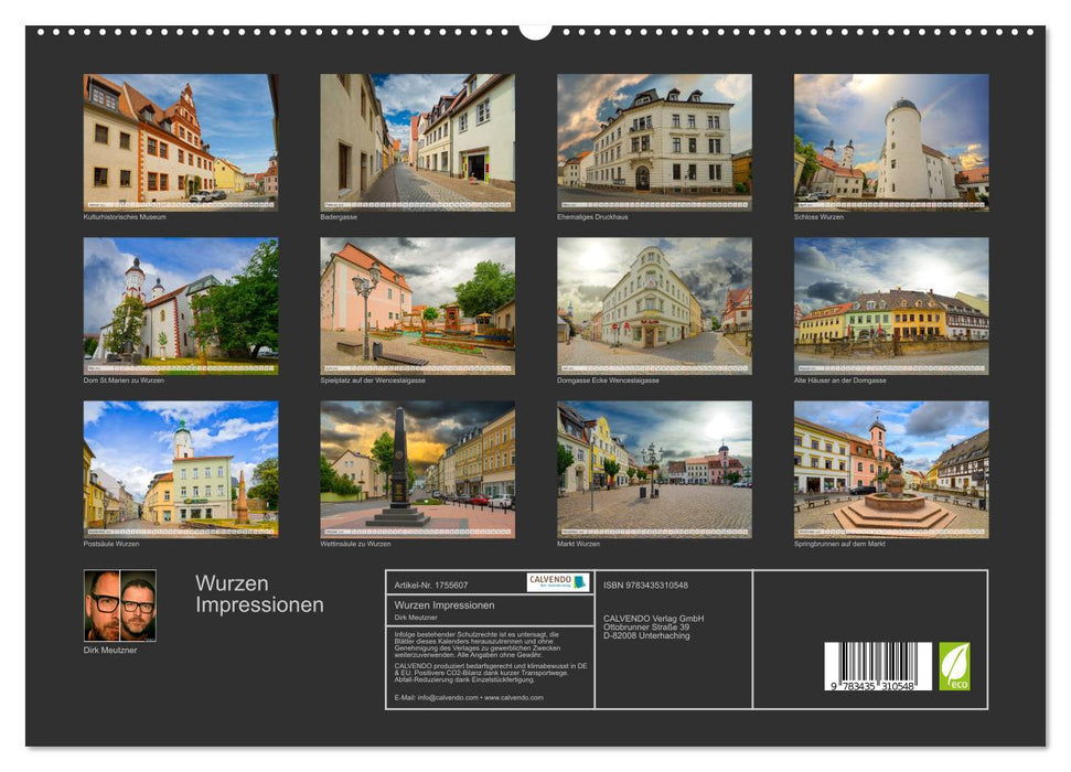 Wurzen Impressionen (CALVENDO Premium Wandkalender 2025)