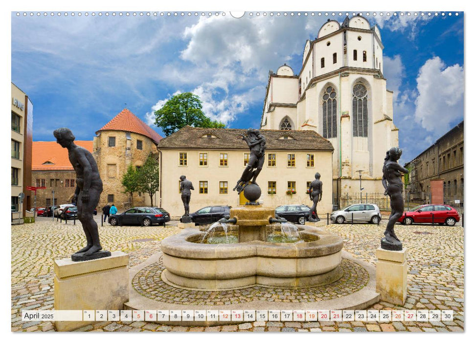 Halle a. d. Saale Impressionen (CALVENDO Wandkalender 2025)