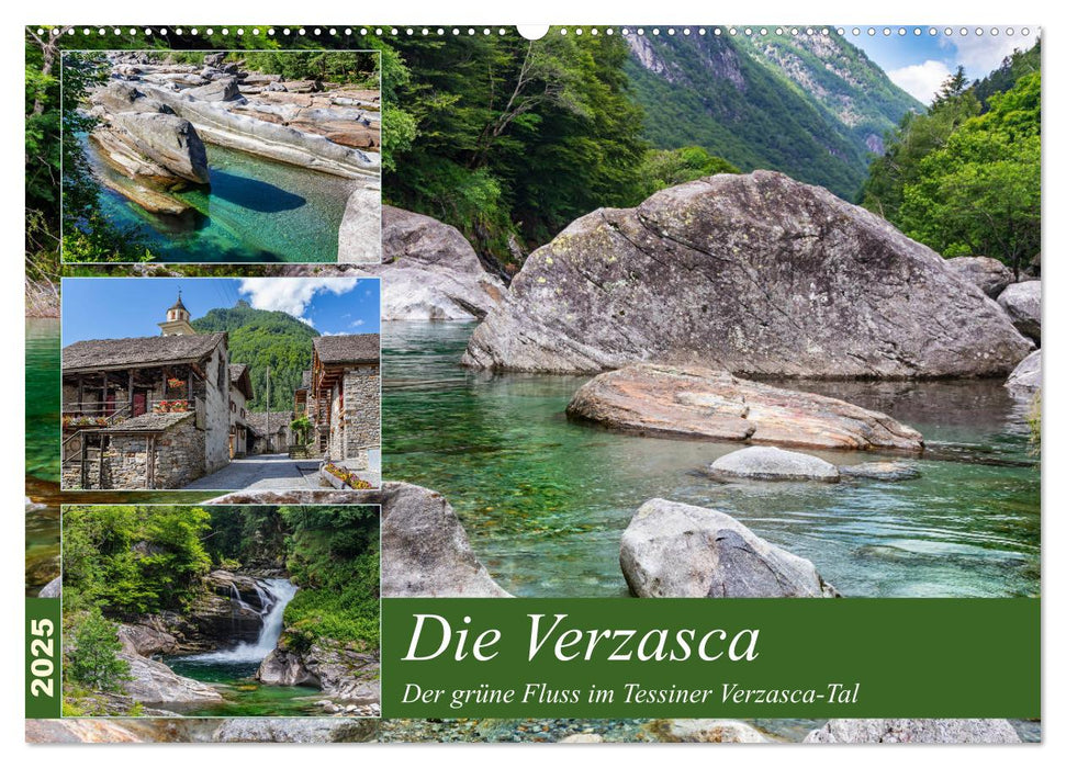 Der grüne Fluss (CALVENDO Wandkalender 2025)