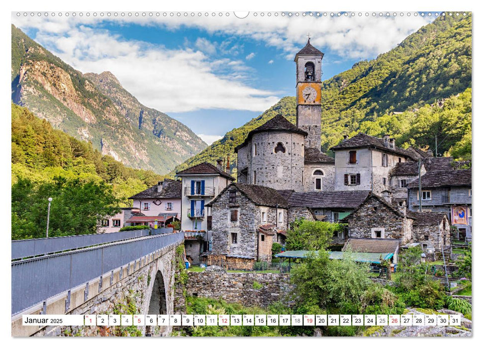 Der grüne Fluss (CALVENDO Wandkalender 2025)