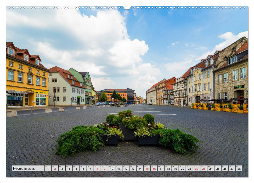 Mühlhausen Impressionen (CALVENDO Premium Wandkalender 2025)