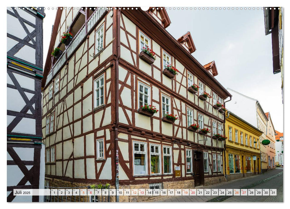 Mühlhausen Impressionen (CALVENDO Premium Wandkalender 2025)