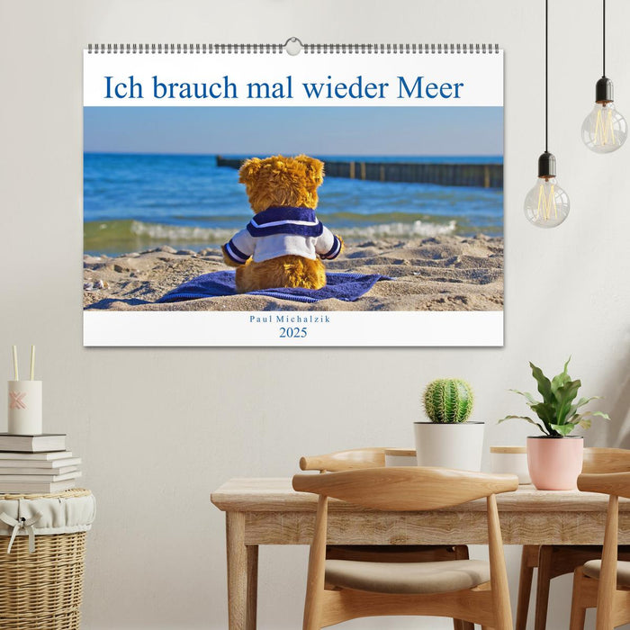 Ich brauch mal wieder Meer (CALVENDO Wandkalender 2025)