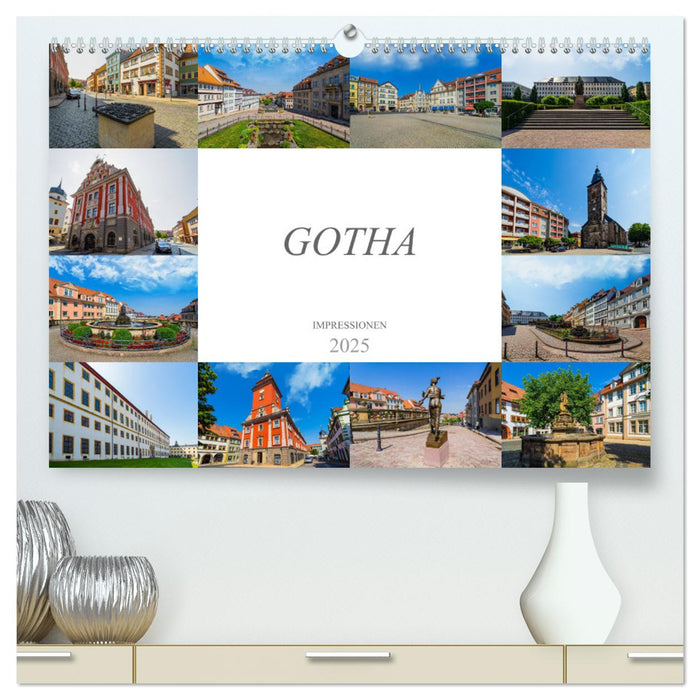 Gotha Impressionen (CALVENDO Premium Wandkalender 2025)