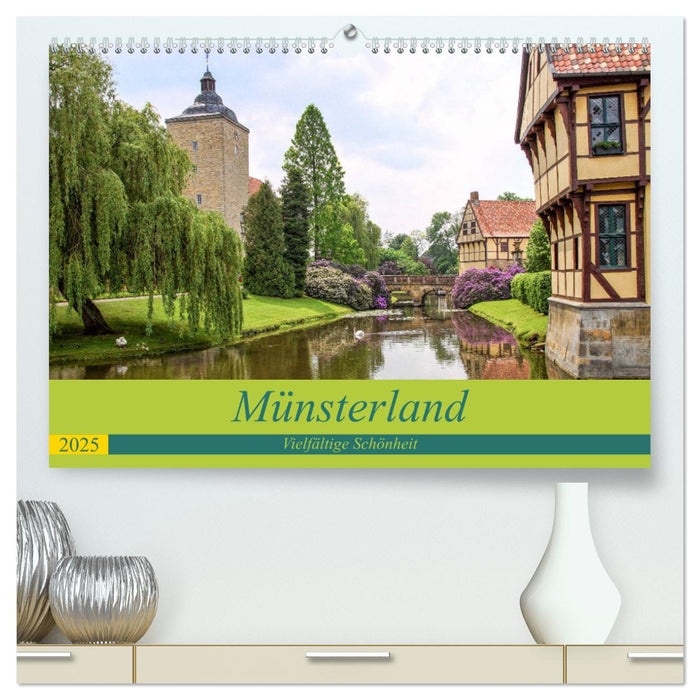 Münsterland - Vielfältige Schönheit (CALVENDO Premium Wandkalender 2025)