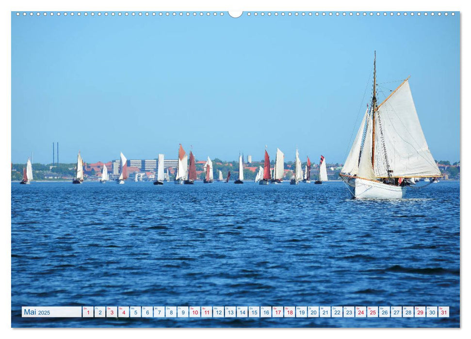 Flensburg Fjord (CALVENDO Premium Wandkalender 2025)