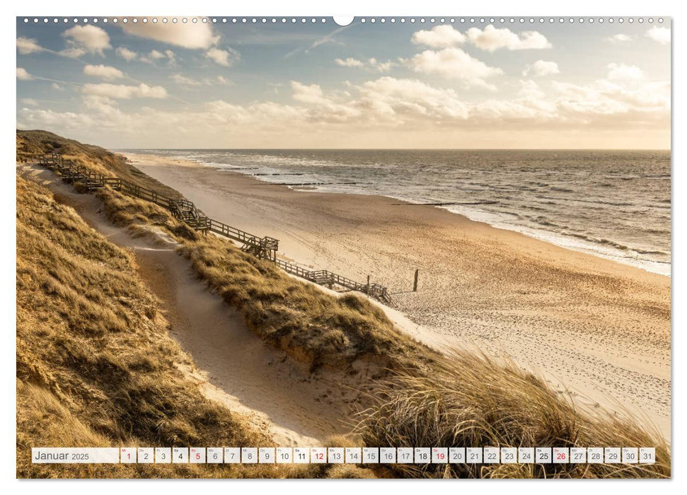 Nordseeperle Sylt (CALVENDO Wandkalender 2025)