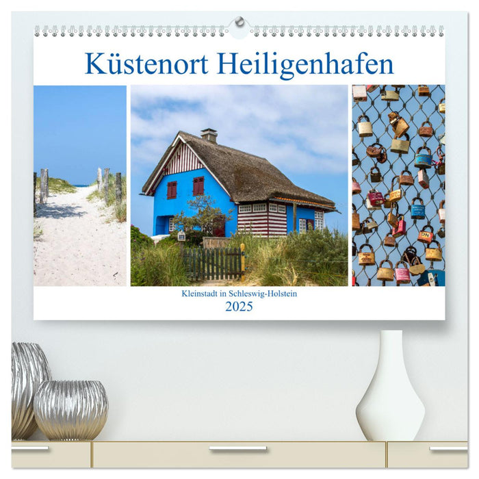 Küstenort Heiligenhafen (CALVENDO Premium Wandkalender 2025)