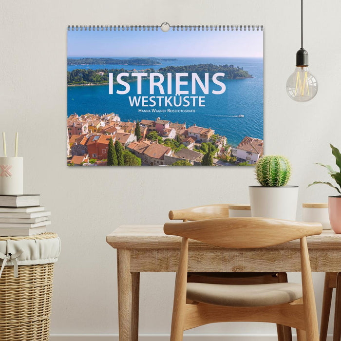 Istriens Westküste (CALVENDO Wandkalender 2025)