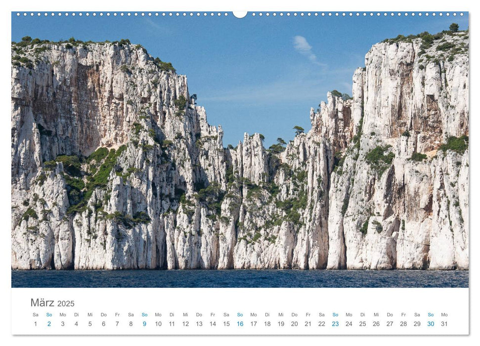 Cassis und die Calanques (CALVENDO Premium Wandkalender 2025)