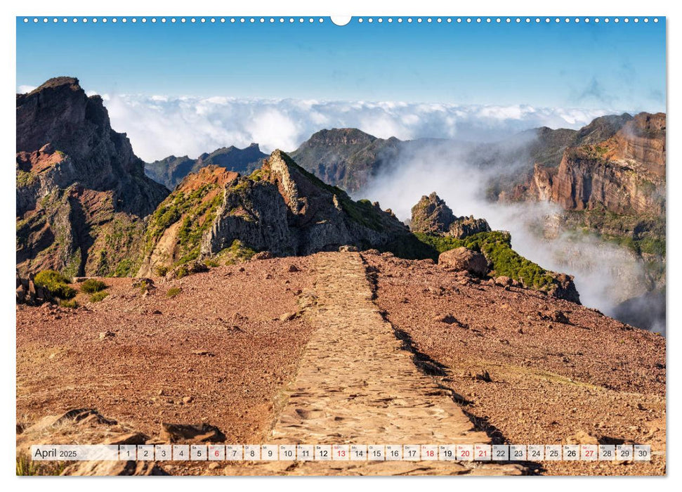Madeira - eine Rundreise (CALVENDO Wandkalender 2025)