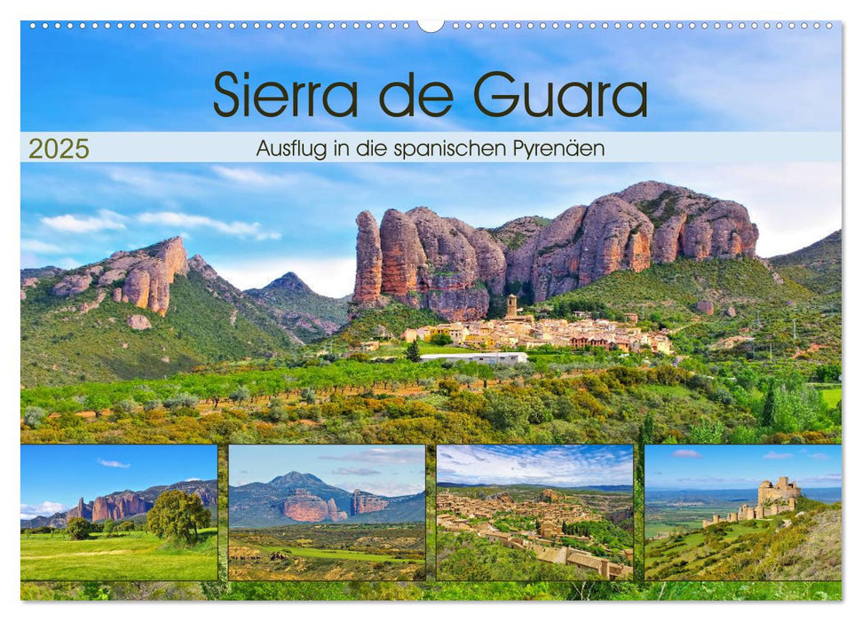 Sierra de Guara - Ausflug in die spanischen Pyrenäen (CALVENDO Wandkalender 2025)