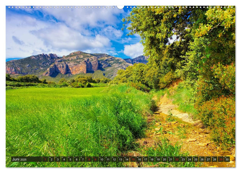 Sierra de Guara - Ausflug in die spanischen Pyrenäen (CALVENDO Wandkalender 2025)