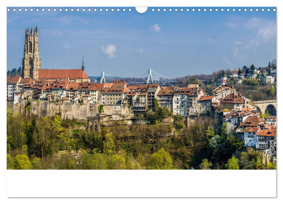 Schweiz - Die schönsten Städte (CALVENDO Wandkalender 2025)