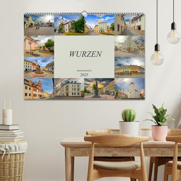 Wurzen Impressionen (CALVENDO Wandkalender 2025)