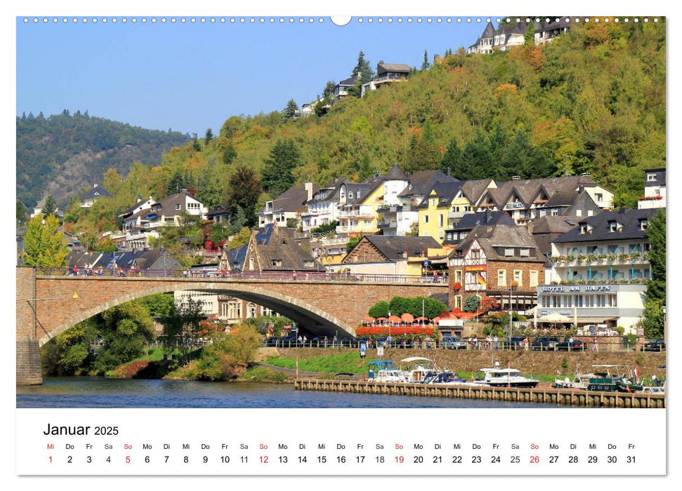 Cochem - Eine Perle an der Mosel (CALVENDO Premium Wandkalender 2025)