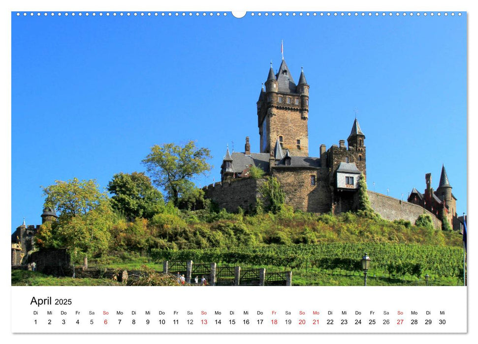 Cochem - Eine Perle an der Mosel (CALVENDO Premium Wandkalender 2025)