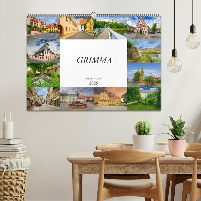 Grimma Impressionen (CALVENDO Wandkalender 2025)