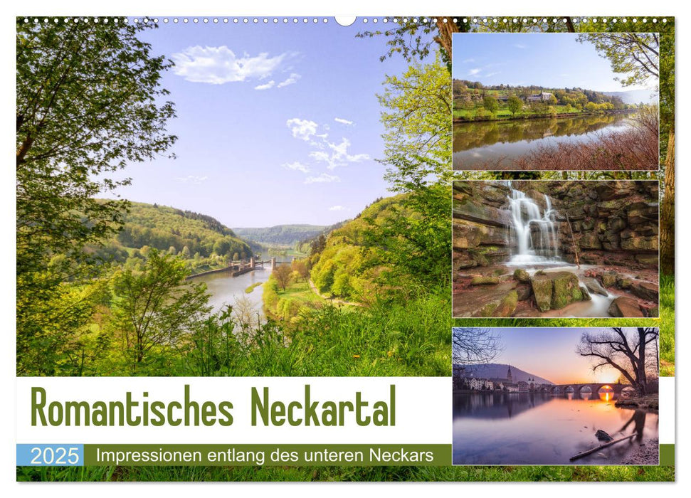 Romantisches Neckartal (CALVENDO Wandkalender 2025)