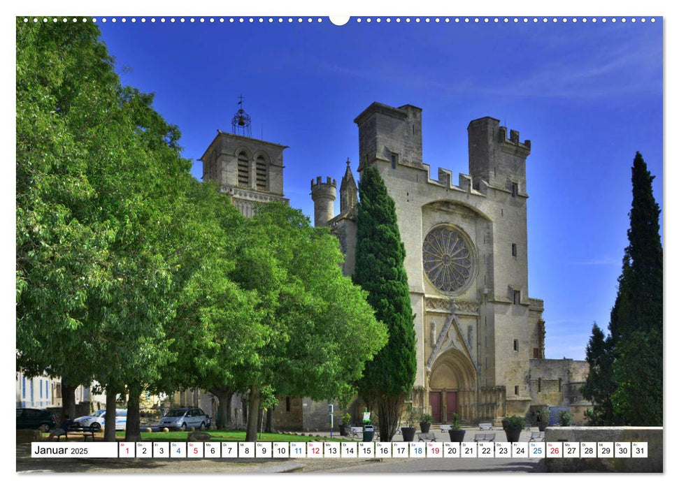 Frankreichs große Städte - Béziers (CALVENDO Wandkalender 2025)