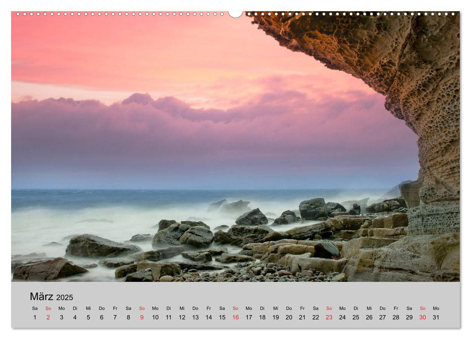 Am Meer. Sehnsucht Wasser (CALVENDO Premium Wandkalender 2025)