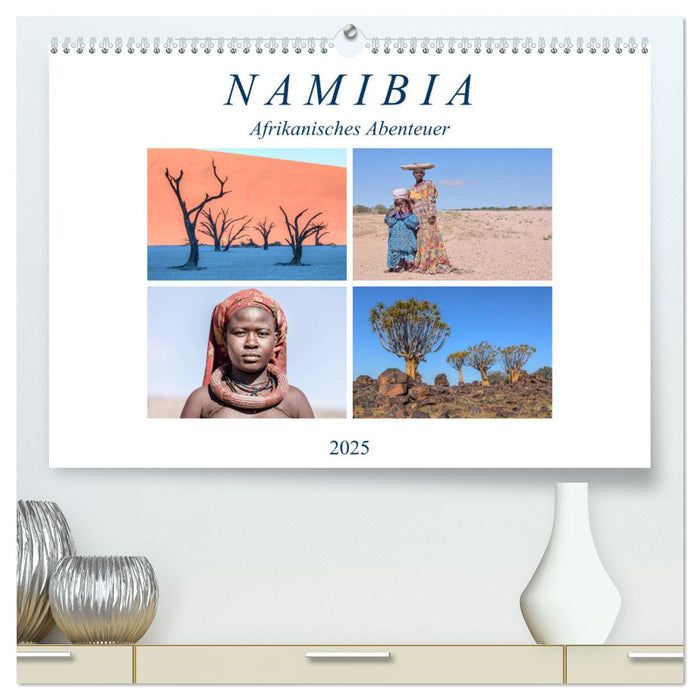 Namibia, afrikanisches Abenteuer (CALVENDO Premium Wandkalender 2025)