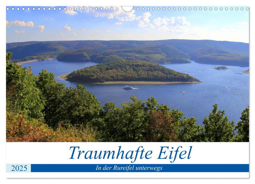 Traumhafte Eifel - In der Rureifel unterwegs (CALVENDO Wandkalender 2025)