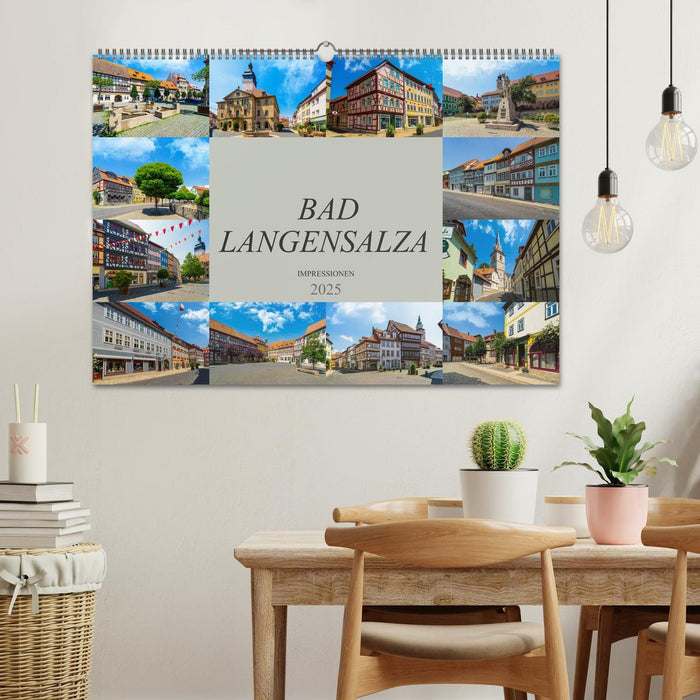 Bad Langensalza Impressionen (CALVENDO Wandkalender 2025)