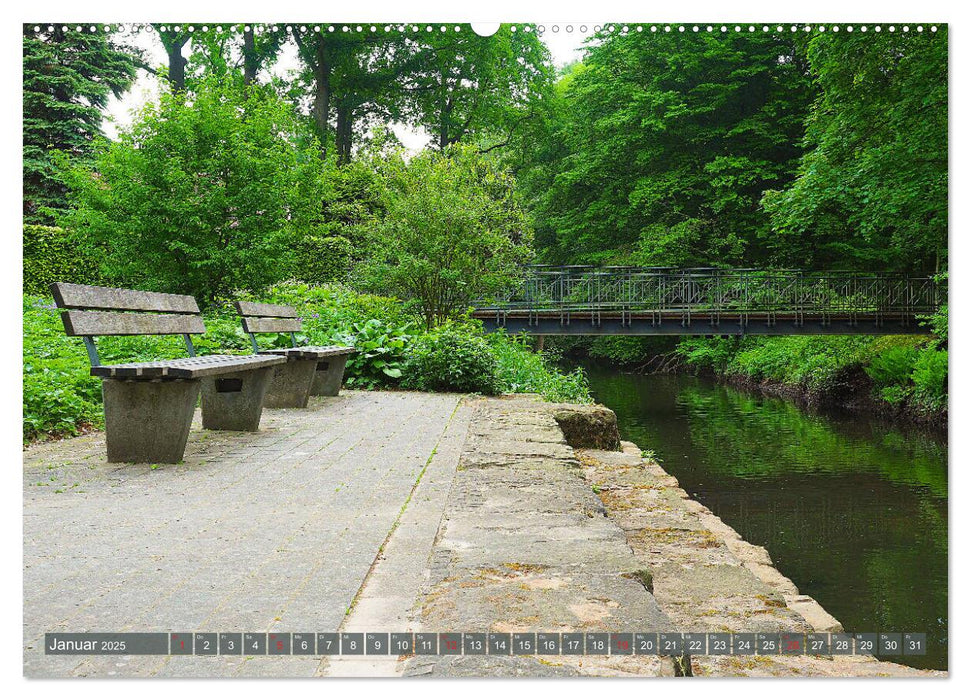 Impressionen - Gütersloh entlang der Dalke (CALVENDO Premium Wandkalender 2025)