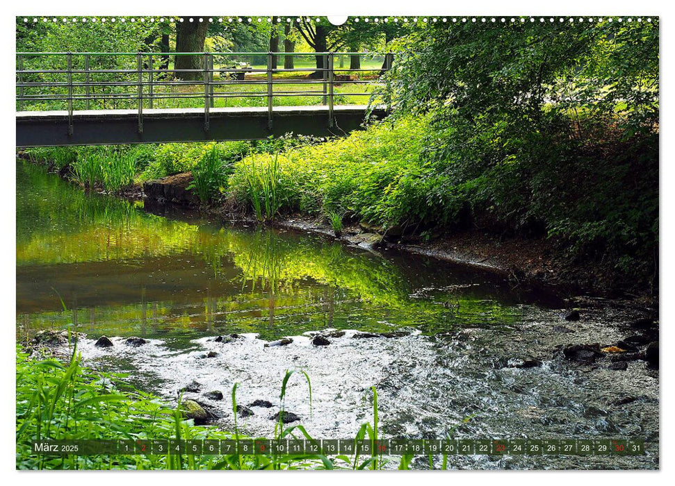 Impressionen - Gütersloh entlang der Dalke (CALVENDO Premium Wandkalender 2025)